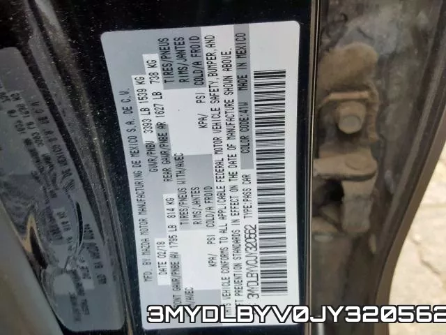 3MYDLBYV0JY320562 фото 2