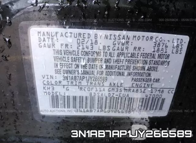3N1AB7AP1JY266589 фото 10
