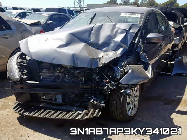 3N1AB7AP3KY341021 фото 3