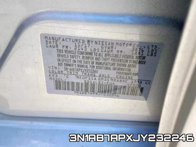 3N1AB7APXJY232246 фото 2