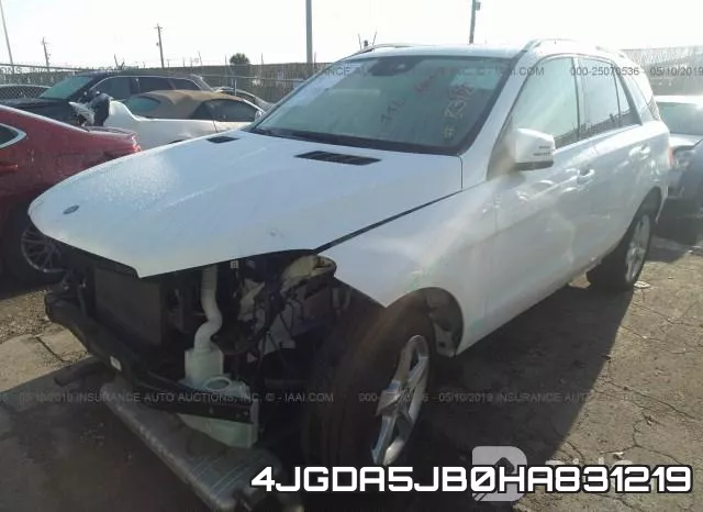 4JGDA5JB0HA831219 фото 3