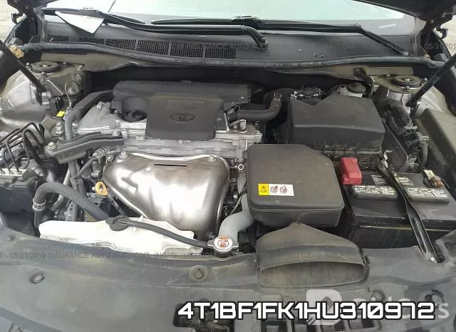 4T1BF1FK1HU310972 фото 2