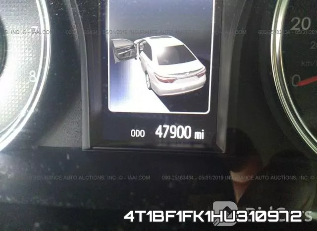 4T1BF1FK1HU310972 фото 8