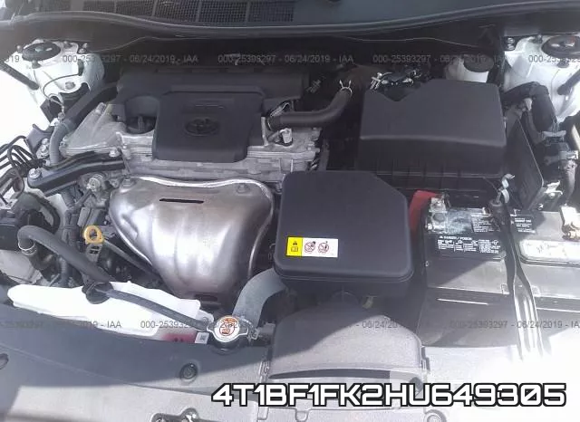 4T1BF1FK2HU649305 фото 2