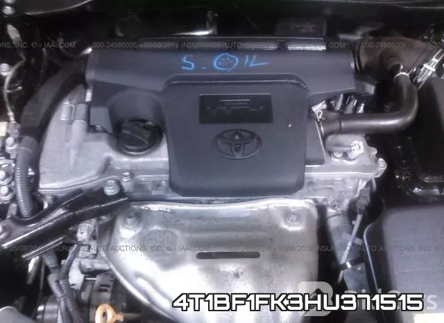 4T1BF1FK3HU371515 фото 2