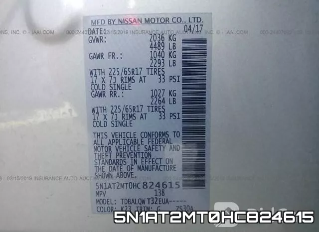 5N1AT2MT0HC824615 фото 10