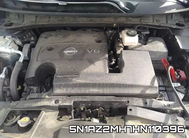 5N1AZ2MH7HN110396 фото 2