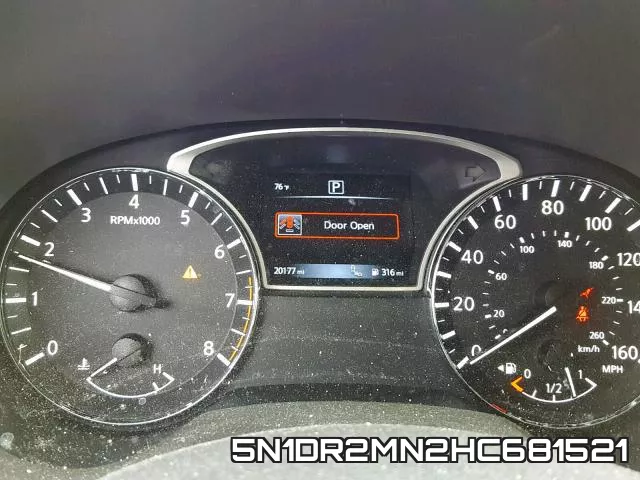 5N1DR2MN2HC681521 фото 9