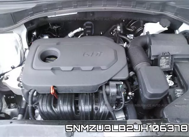 5NMZU3LB2JH106378 фото 2