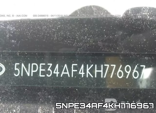5NPE34AF4KH776967 фото 10