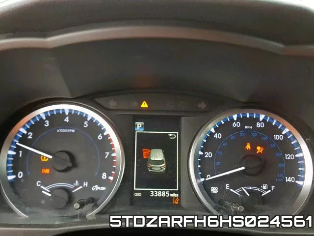 5TDZARFH6HS024561 фото 9