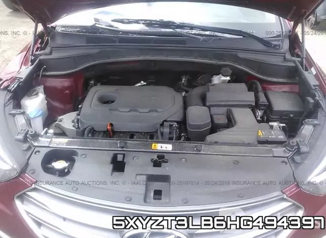 5XYZT3LB6HG494397 фото 2