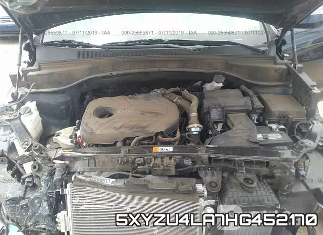 5XYZU4LA7HG452170 фото 2