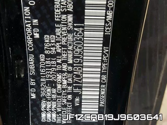 JF1ZCAB19J9603641 фото 2