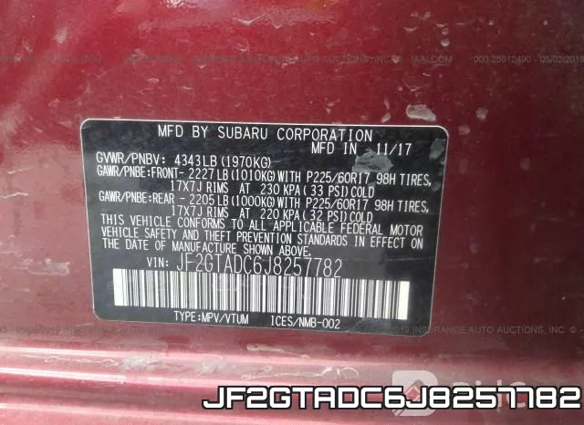 JF2GTADC6J8257782 фото 10