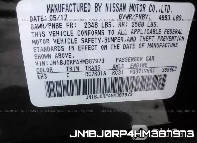 JN1BJ0RP4HM387973 фото 10