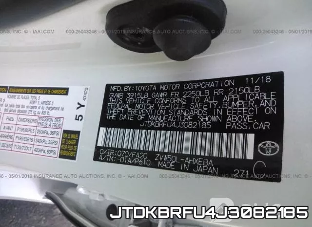 JTDKBRFU4J3082185 фото 10