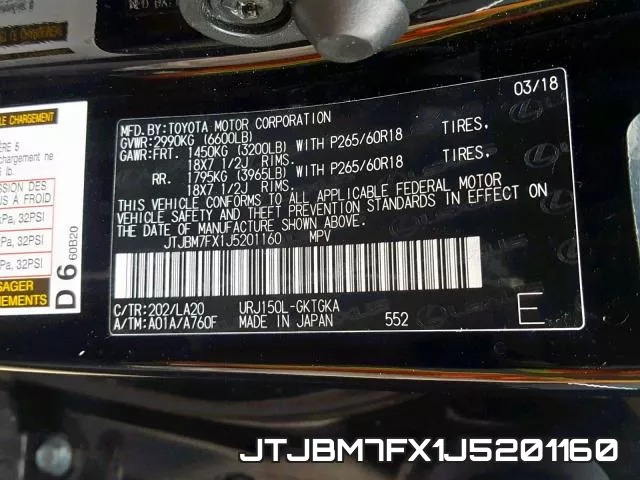 JTJBM7FX1J5201160 фото 2