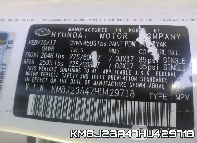 KM8J23A47HU429718 фото 10