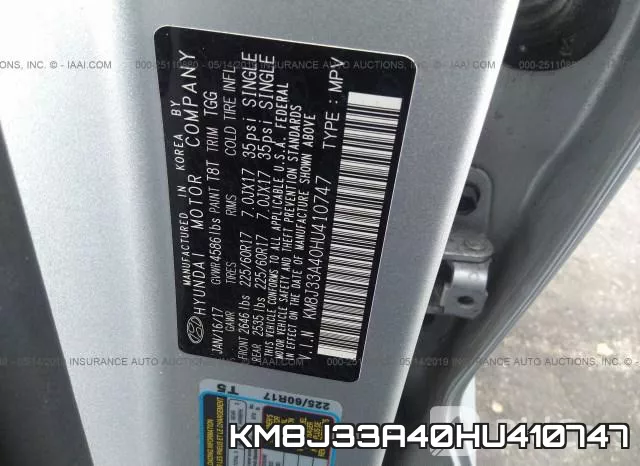 KM8J33A40HU410747 фото 9