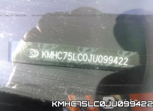 KMHC75LC0JU099422 фото 10