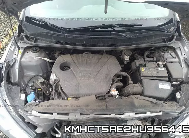 KMHCT5AE2HU356445 фото 2