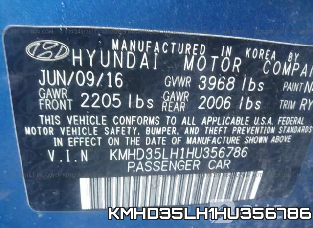 KMHD35LH1HU356786 фото 10