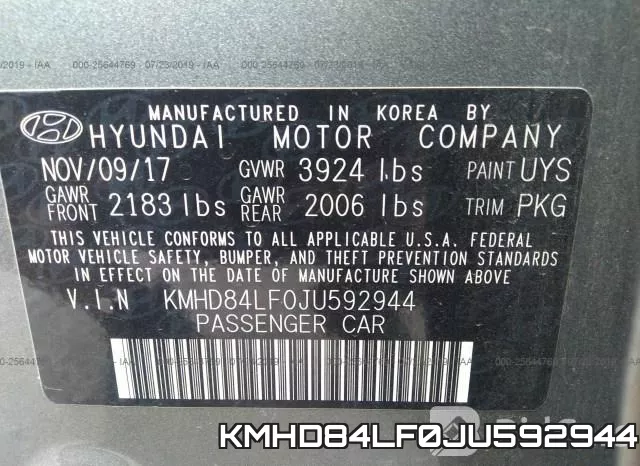 KMHD84LF0JU592944 фото 10