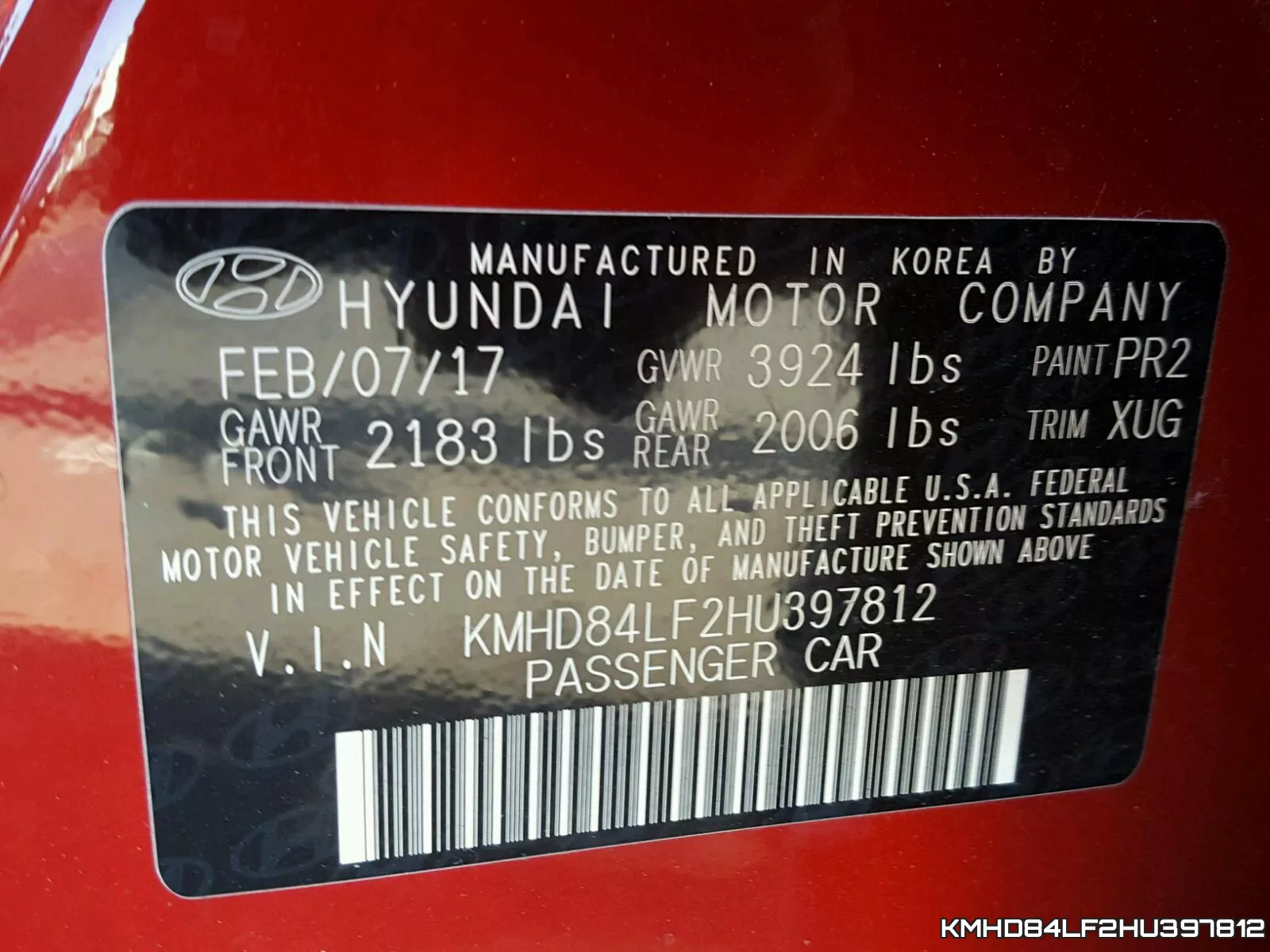 KMHD84LF2HU397812 фото 2