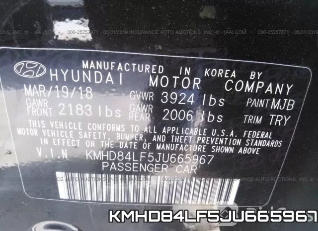 KMHD84LF5JU665967 фото 9