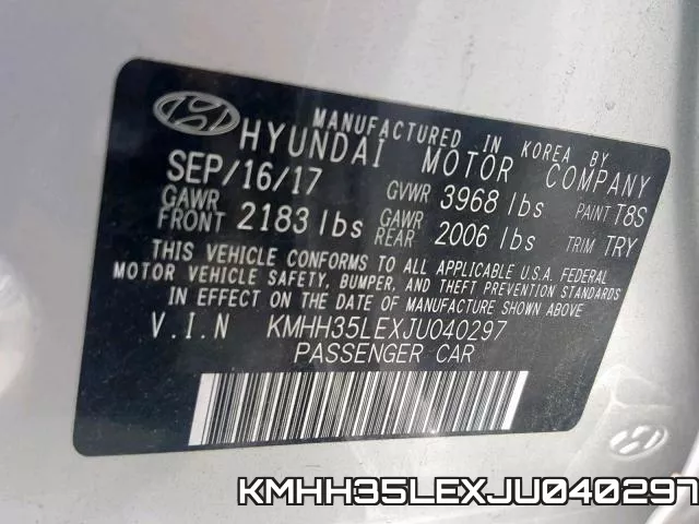 KMHH35LEXJU040297 фото 2