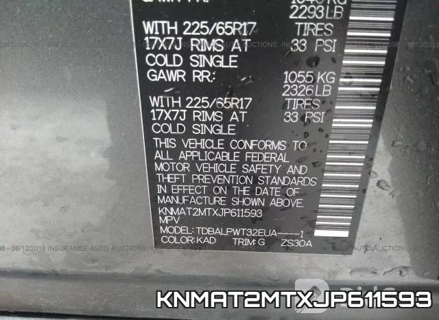 KNMAT2MTXJP611593 фото 10