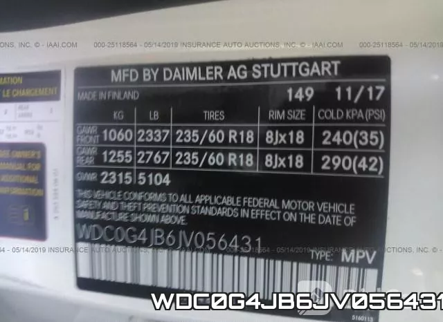 WDC0G4JB6JV056431 фото 10