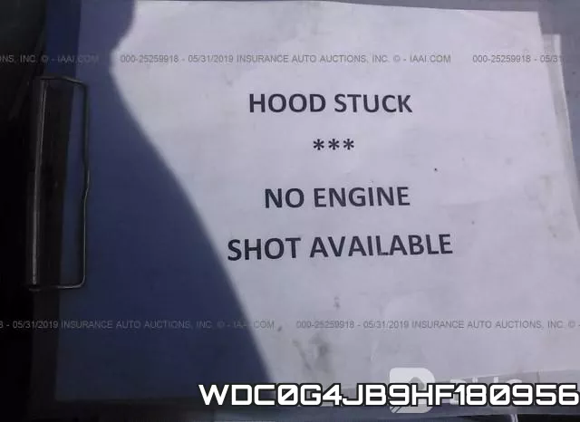 WDC0G4JB9HF180956 фото 2