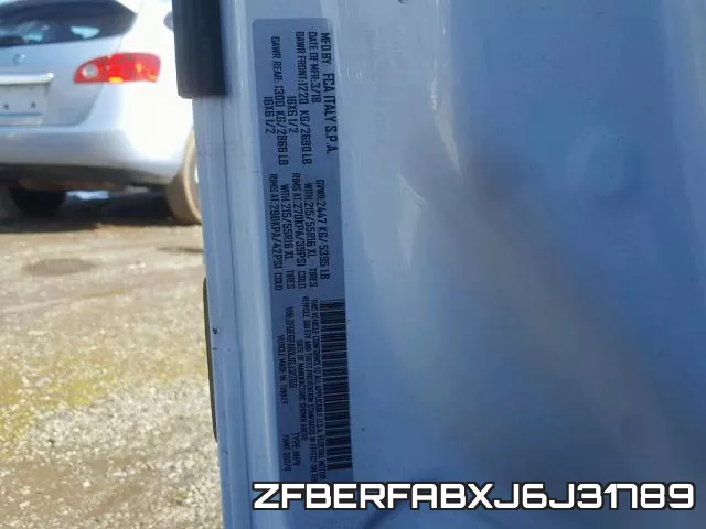 ZFBERFABXJ6J31789 фото 2