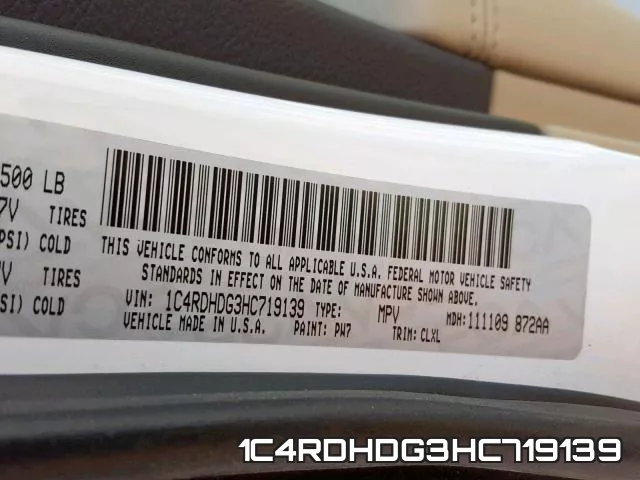 1C4RDHDG3HC719139 фото 2