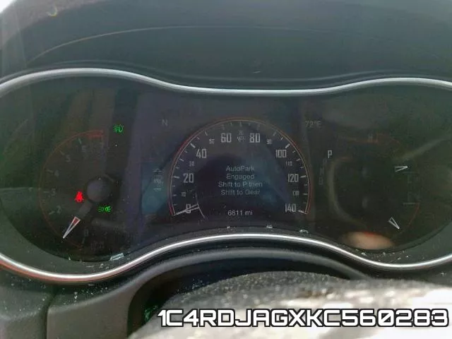 1C4RDJAGXKC560283 фото 9