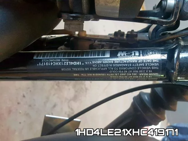 1HD4LE21XHC419171 фото 2