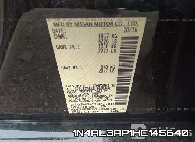 1N4AL3AP1HC145640 фото 10
