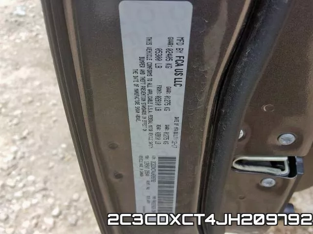 2C3CDXCT4JH209792 фото 2