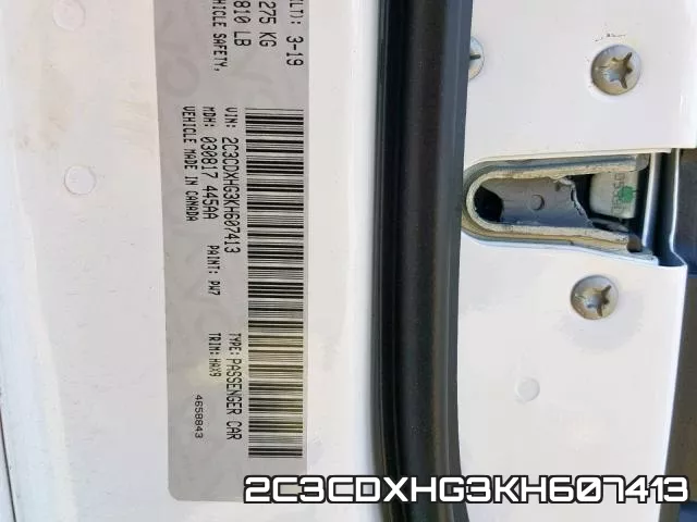 2C3CDXHG3KH607413 фото 2