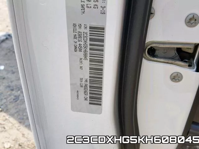 2C3CDXHG5KH608045 фото 2