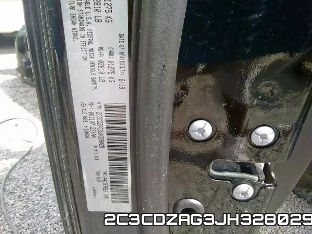 2C3CDZAG3JH328029 фото 2