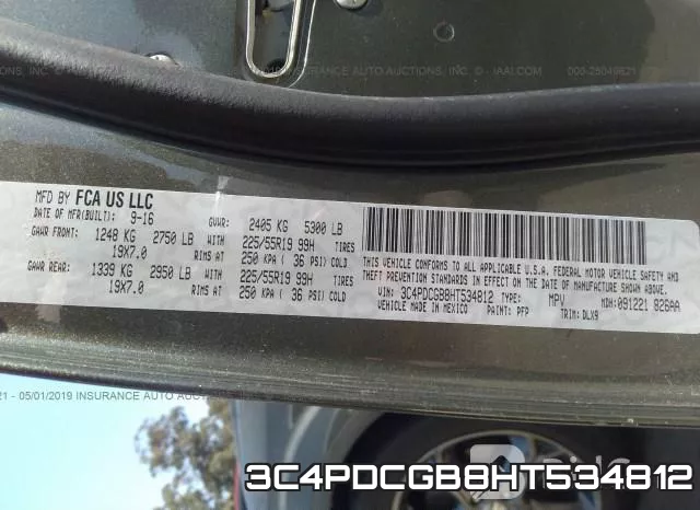 3C4PDCGB8HT534812 фото 10