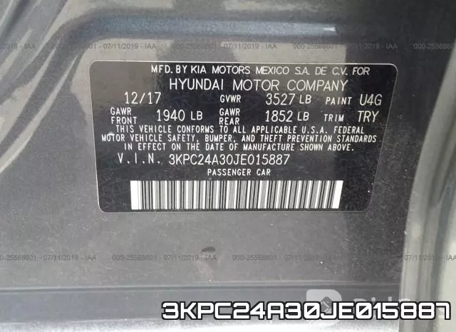 3KPC24A30JE015887 фото 10