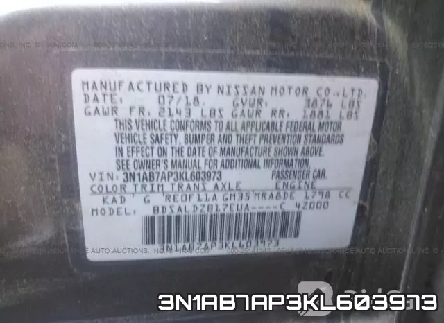 3N1AB7AP3KL603973 фото 10