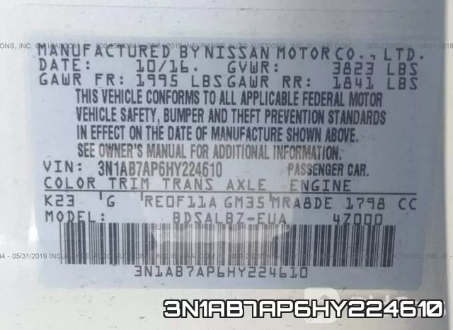 3N1AB7AP6HY224610 фото 10
