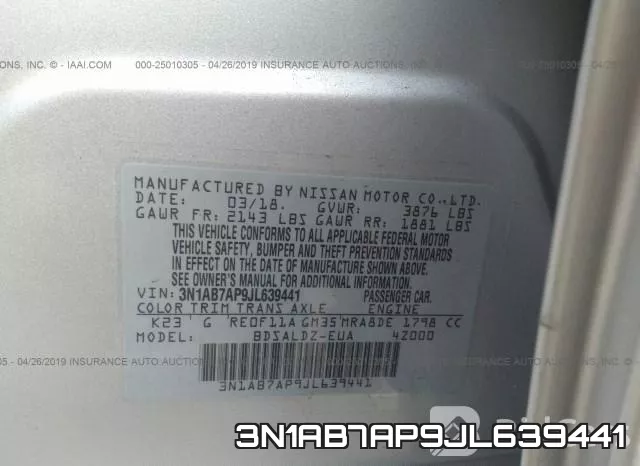 3N1AB7AP9JL639441 фото 10