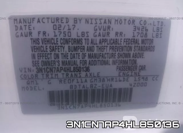 3N1CN7AP4HL850136 фото 10