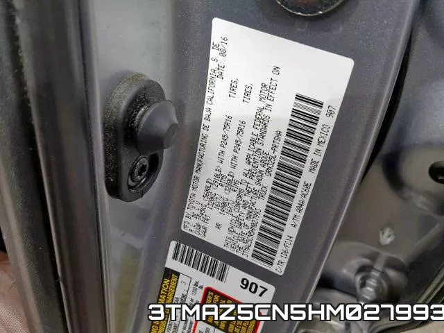 3TMAZ5CN5HM027993 фото 2
